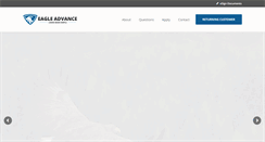 Desktop Screenshot of eagleadvance.com